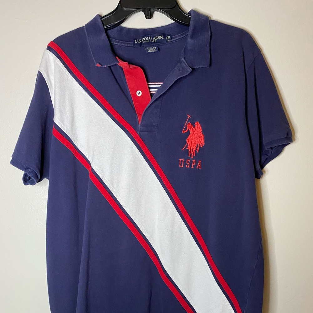 Red/White/Blue XXL Ralph Lauren Polo